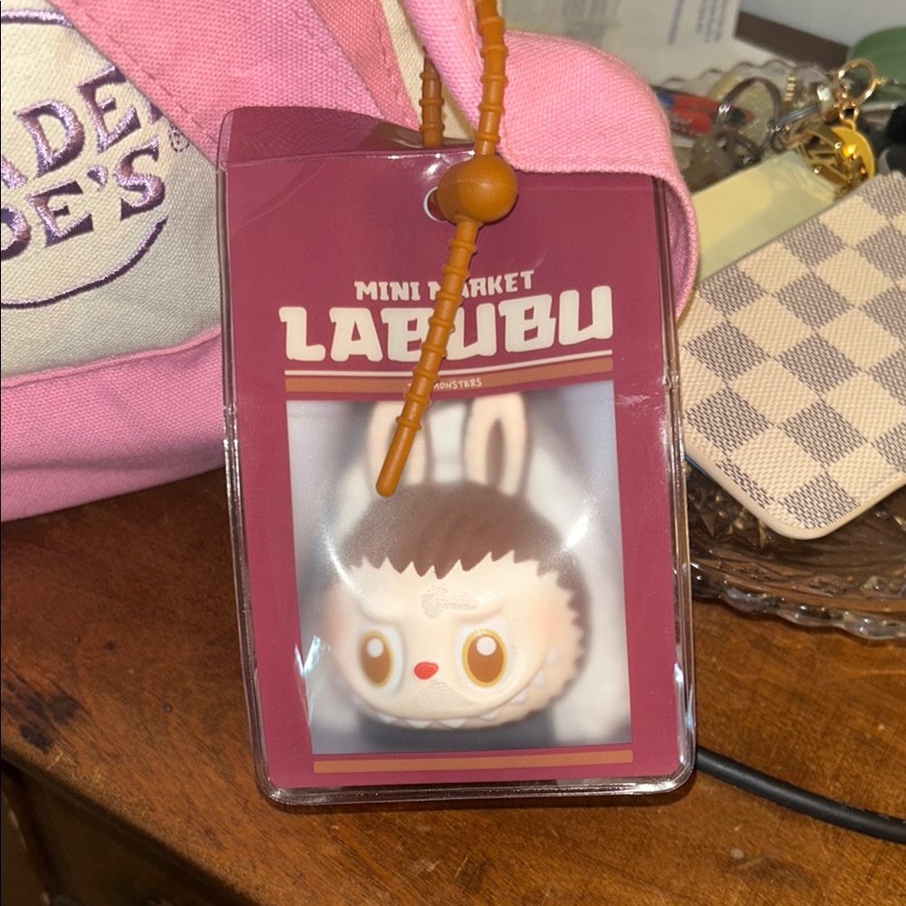 Mini Market Labubu Keychain